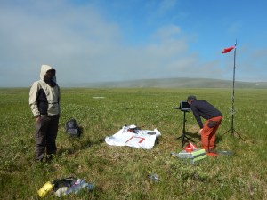 The first day of drone flying! Our test flights.